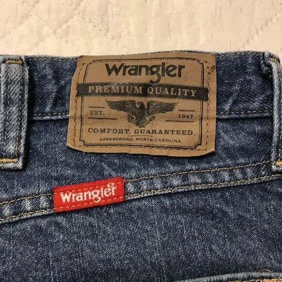 Wrangler‎ regular fit blue jeans 40X32 - Picture 5 of 5